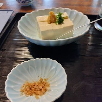 名物豆腐で〆😊