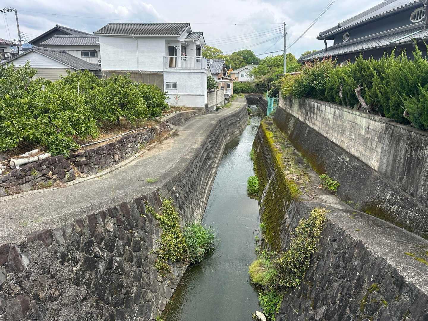 川は海の方向に向かって流れていくものですが、この川は逆方向に向かって流れています。🫢
そこから「逆川」と呼ばれるようになったそうですよ。🧐