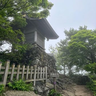 こちらも雲の中☁️