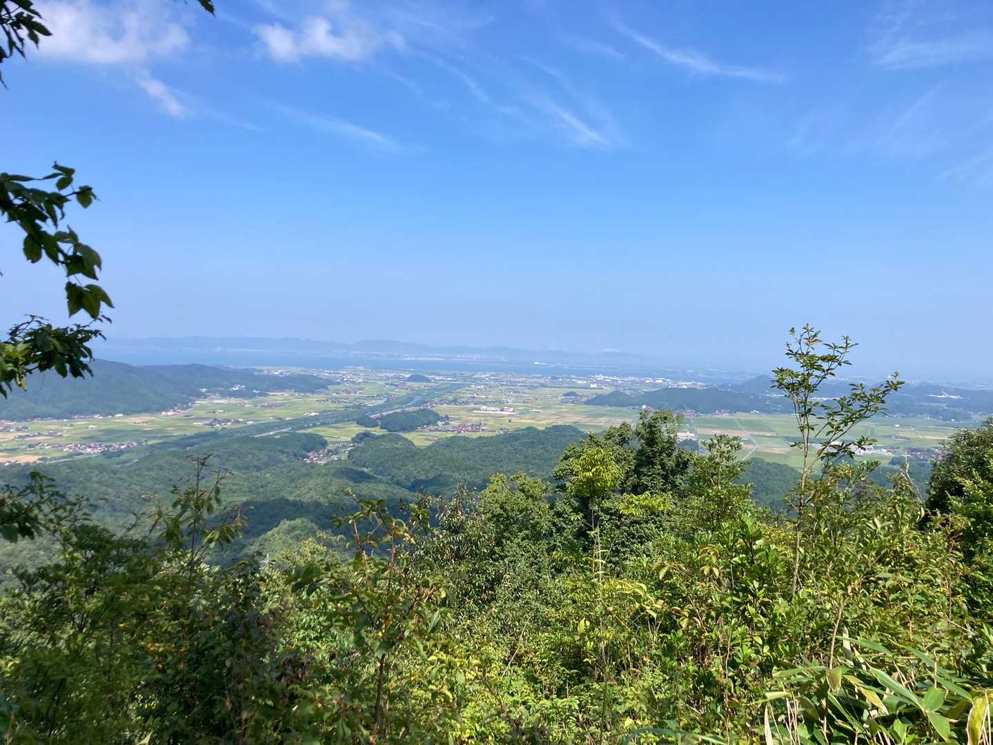 吉田交流センター前バス停-横手登山口-高盛山-独松山-別所 周回コースの写真