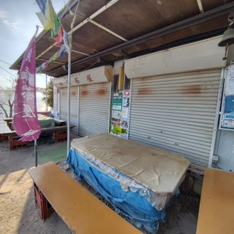 旗振茶屋も平日はお休み