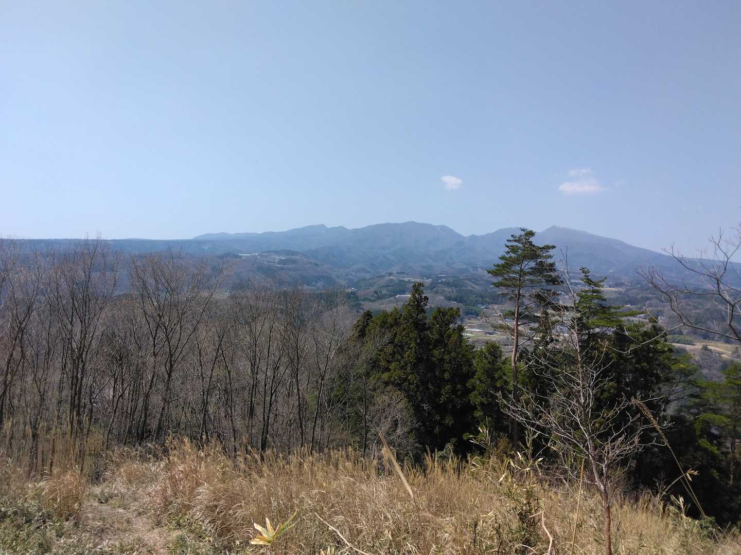 駐車場より
赤城山