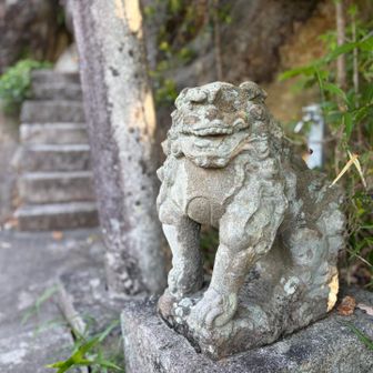 狛犬多し