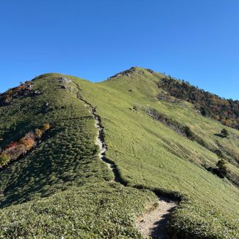 振り返って剣山！
