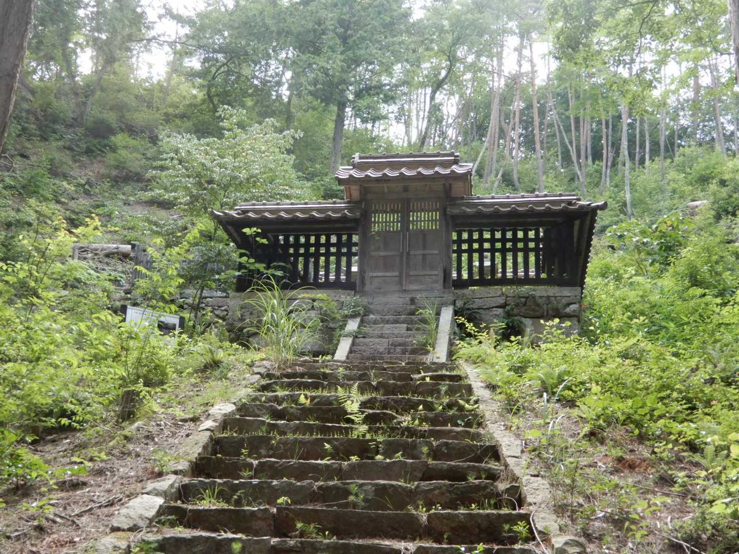 火野山 往復コースの写真