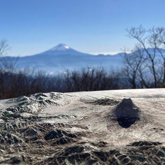 ダブル富士が撮れるよと教えてもらって🗻🗻