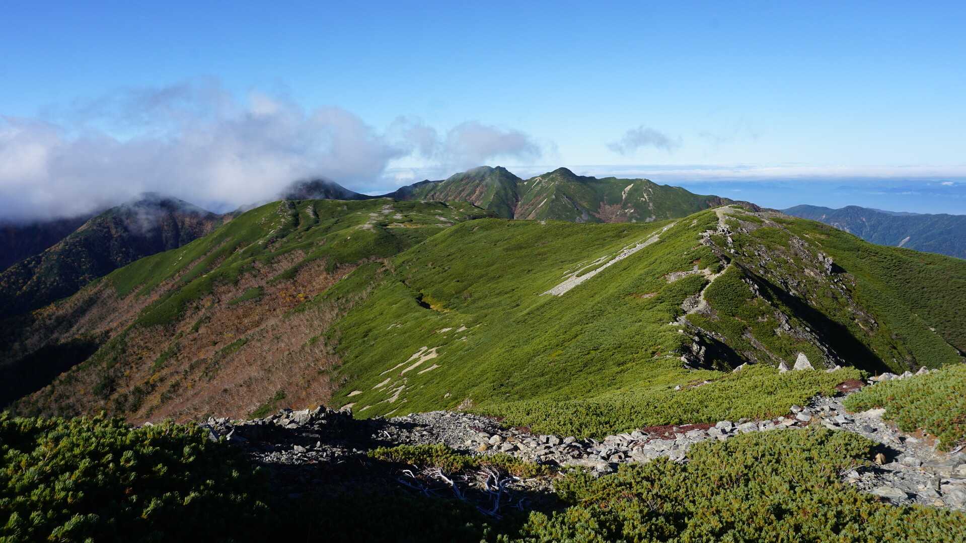 大沢岳の写真