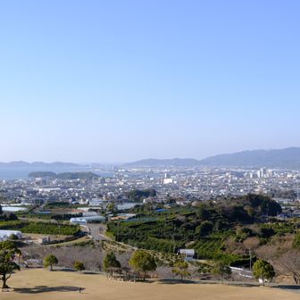とよおか湖からの眺望
