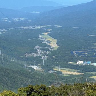 からの景観
我が家が見えます