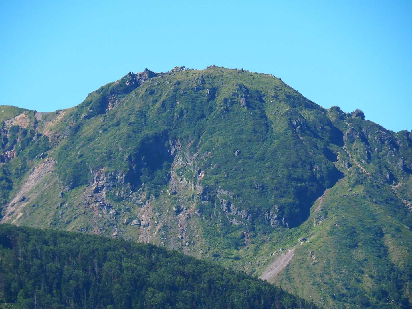 白根山山頂