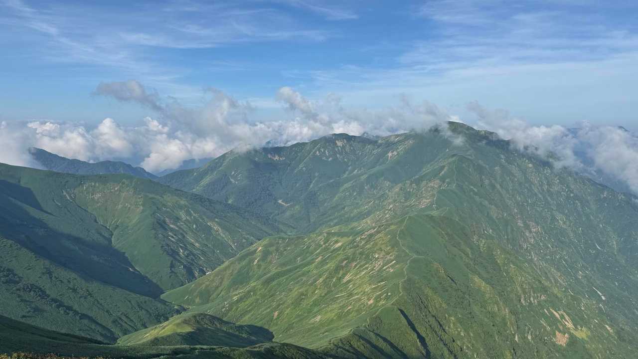 谷川岳主脈縦走（平標山・仙ノ倉山・万太郎山・谷川岳） の写真 74