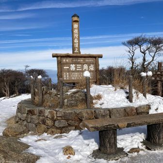 いつものピークハント🚩