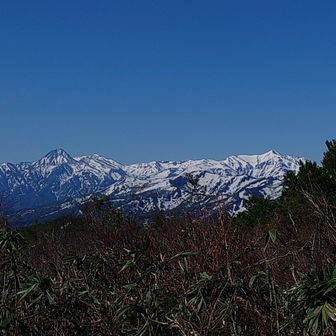 妙高〜火打がよく見える🏔️🏔️
まだまだ雪山ですね