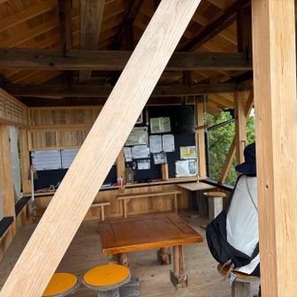小屋の様子📷