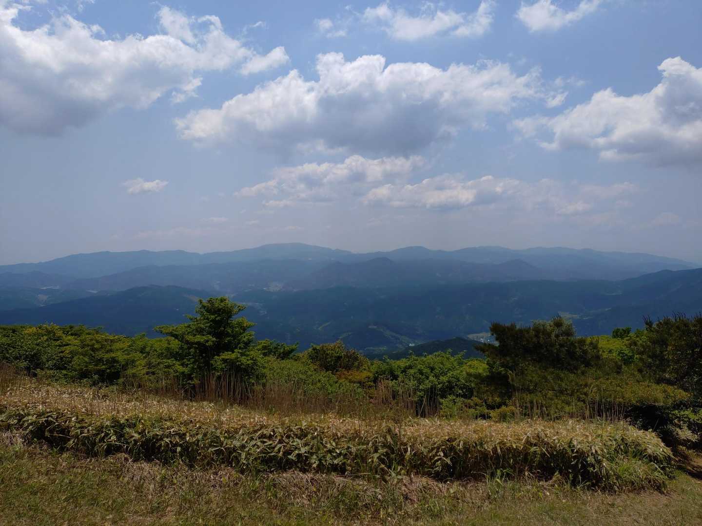 山頂からの眺望🙋