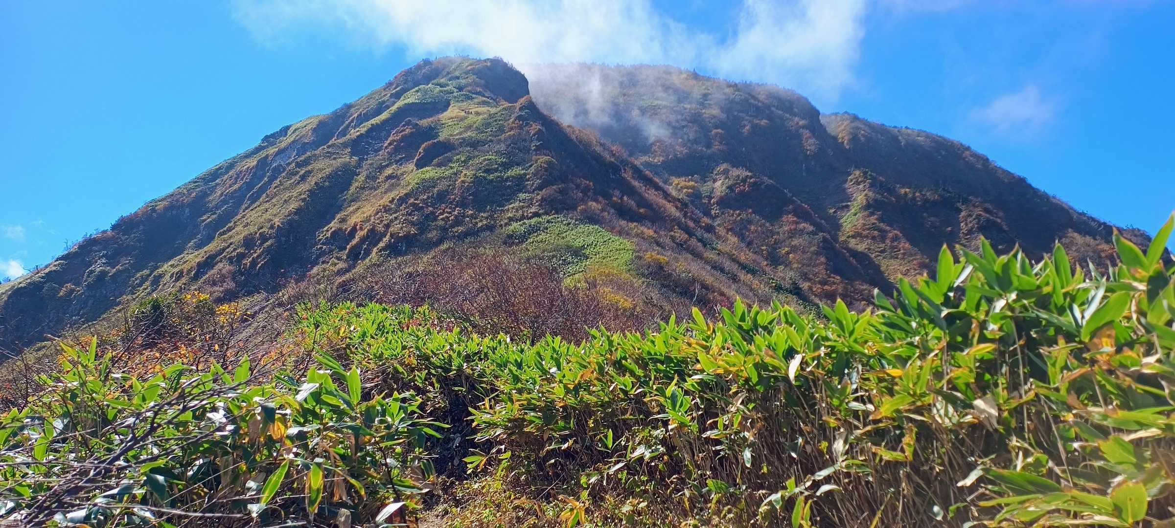 秋の苗場山　完成形です