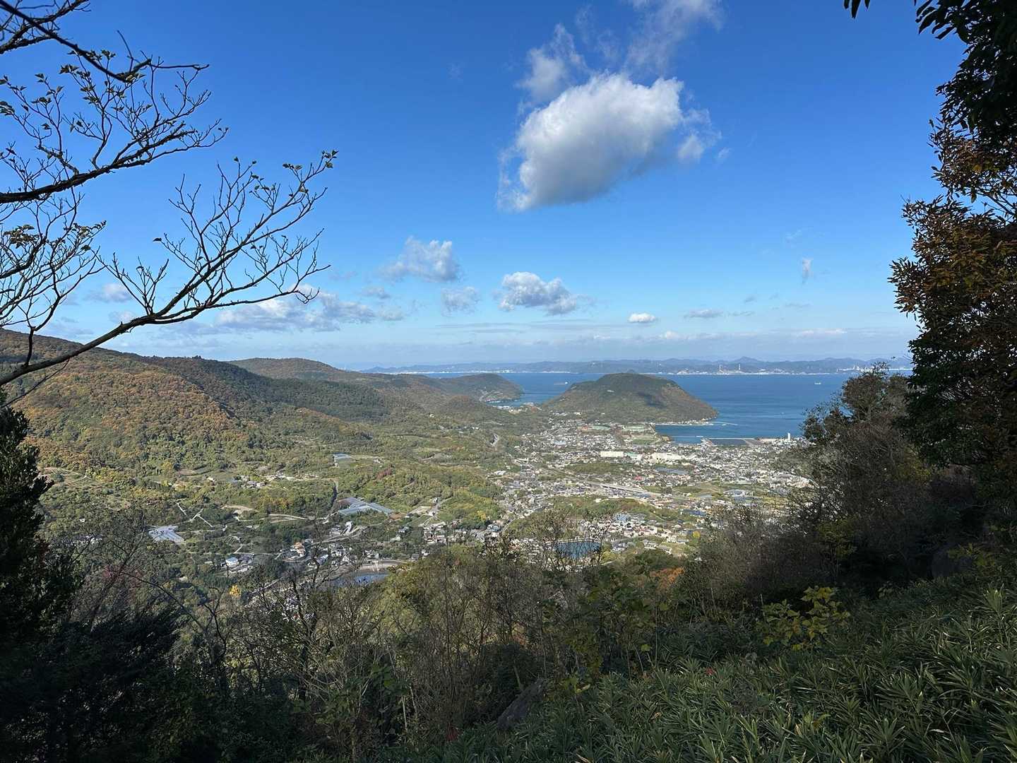 勝賀山 往復コースの写真