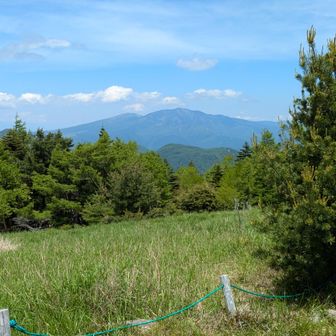 根子岳と四阿山