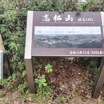 高松山山頂