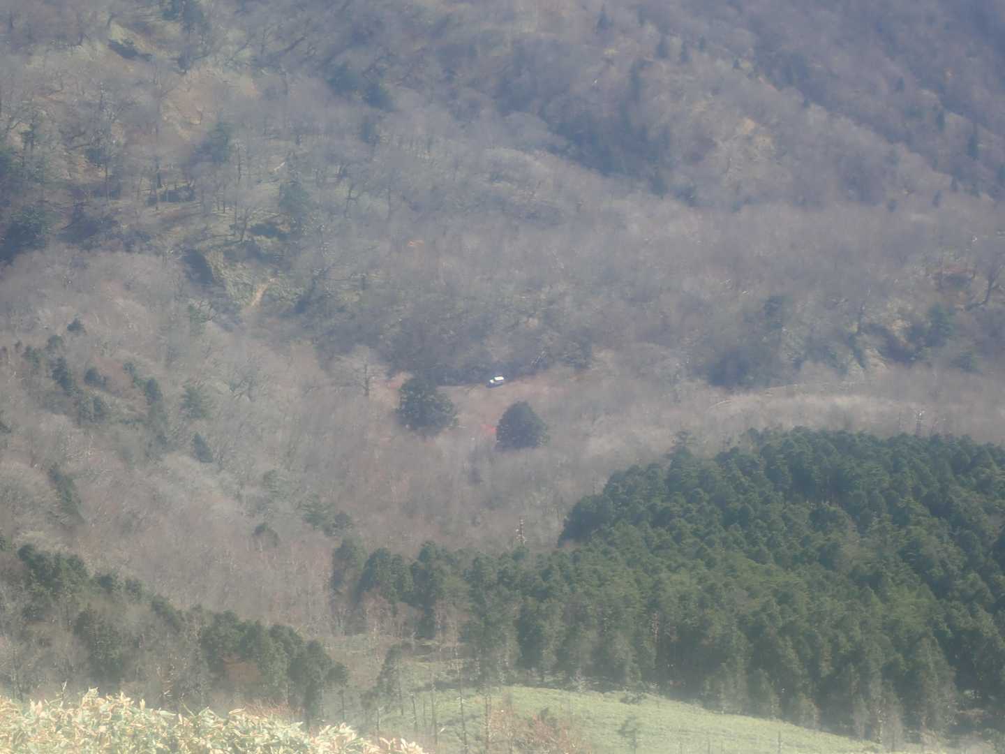 あの車がすれ違った人の車かな