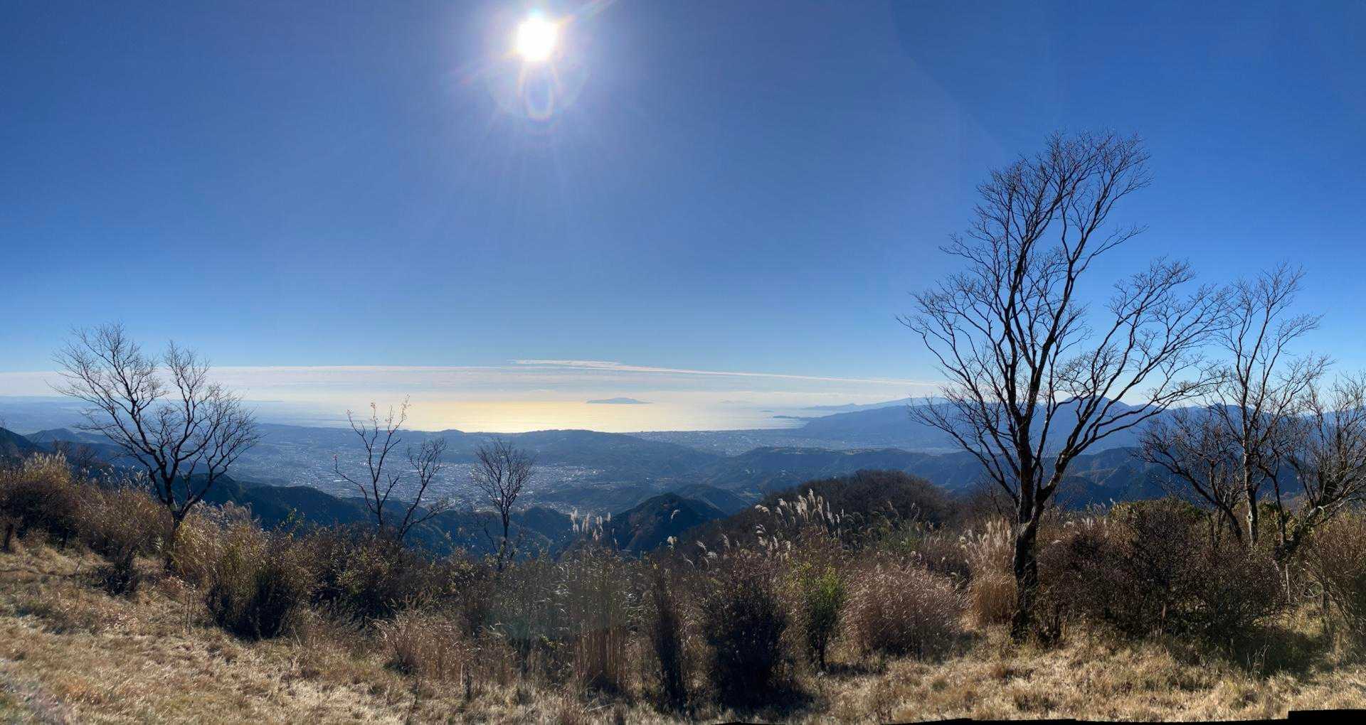 三ノ塔-烏尾山-行者ヶ岳-木ノ又大日-塔ノ岳-小丸-鍋割山 縦走コースの写真