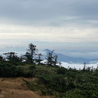 くっきり磐梯山。幻想的✨