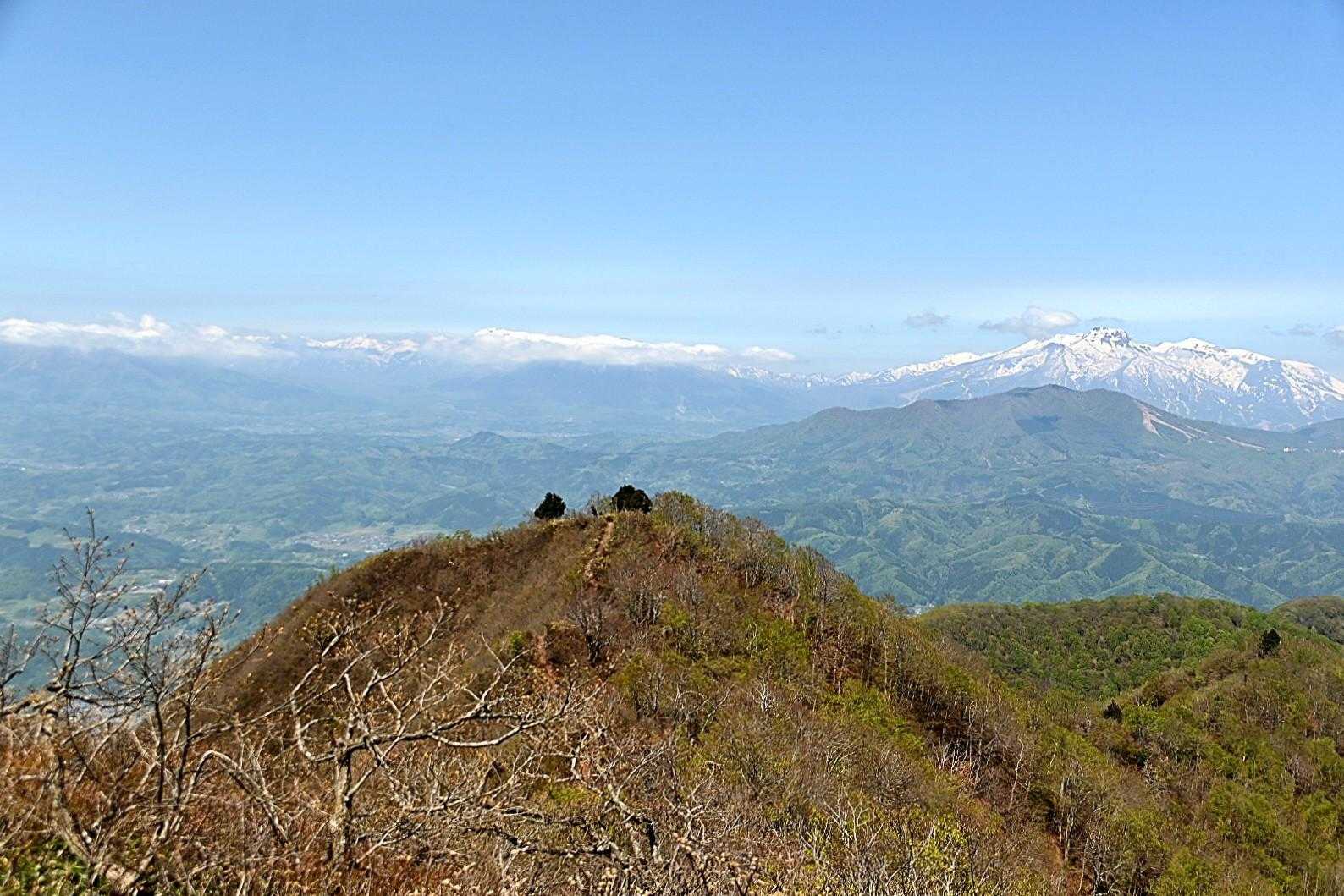 谷厳寺登山口-高社山 往復コースの写真