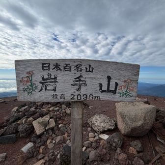 通算71回目の山頂でーす。