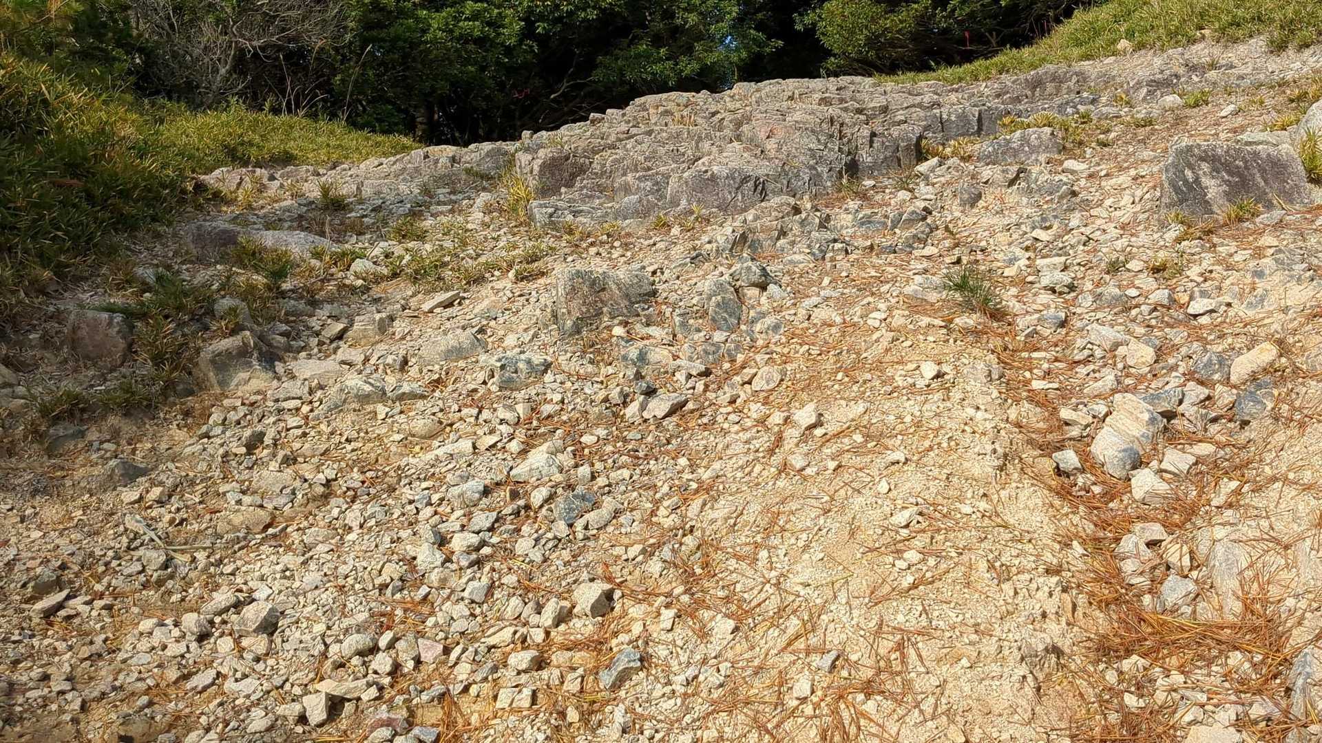 雄鷹台山登山口-雄鷹台山-高山-後山 往復コースの写真