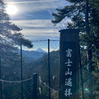 反対側は富士山🗻