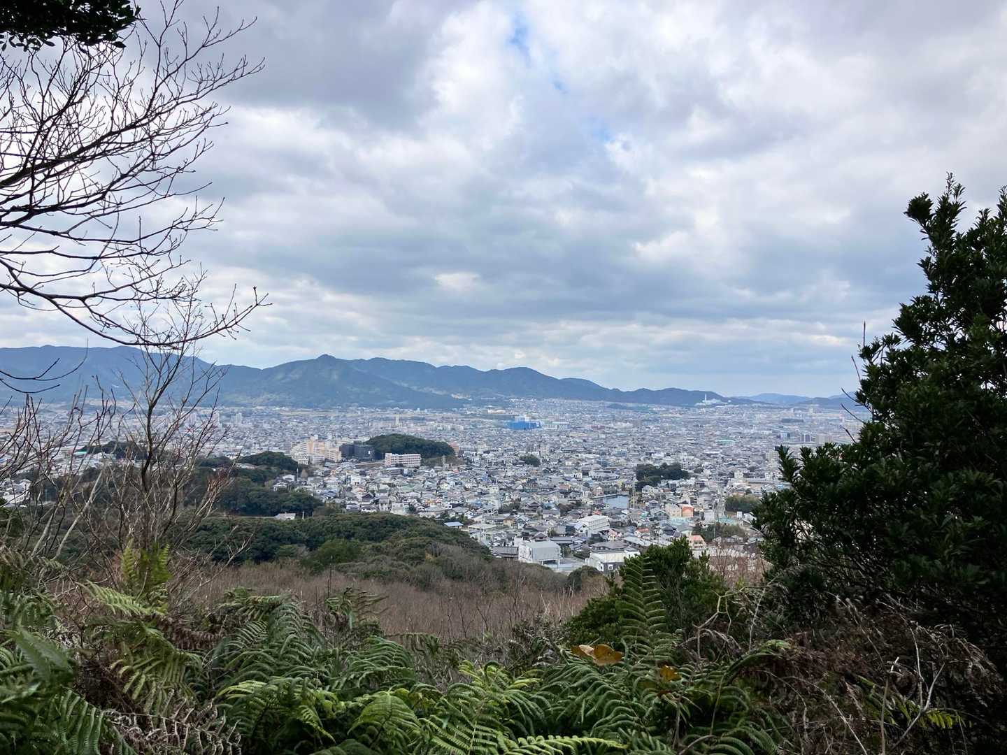 先ほどまでの雪山と街のGAPが良かったです♫