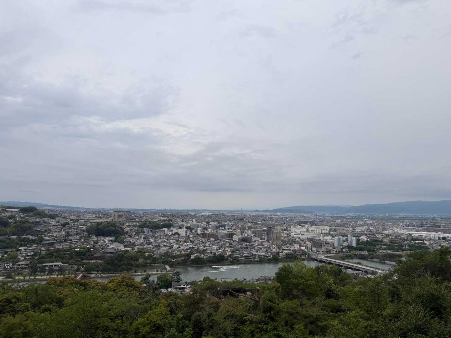 大吉山展望台からの眺め