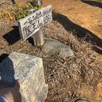 医王山三角点△