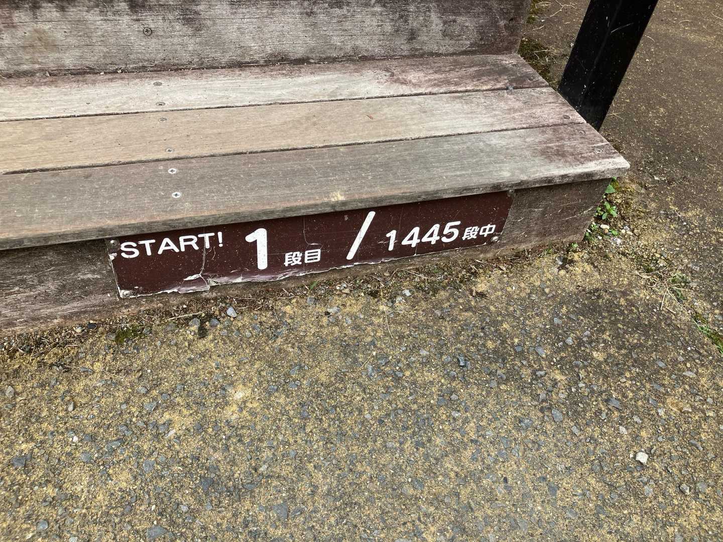 スタート🥾