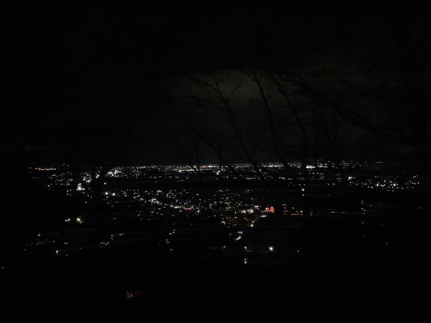 八堂山山頂からの夜景✨