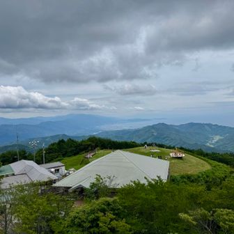 石鎚山方面