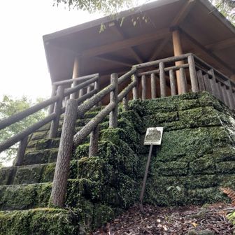 ドラクエみたいな苔むす展望台