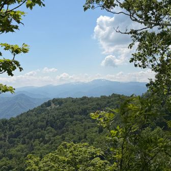 無意根山にはまだ残雪が。その左側に中岳や喜茂別岳 。この後下山。