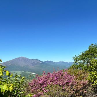 明日登る湯の丸方面