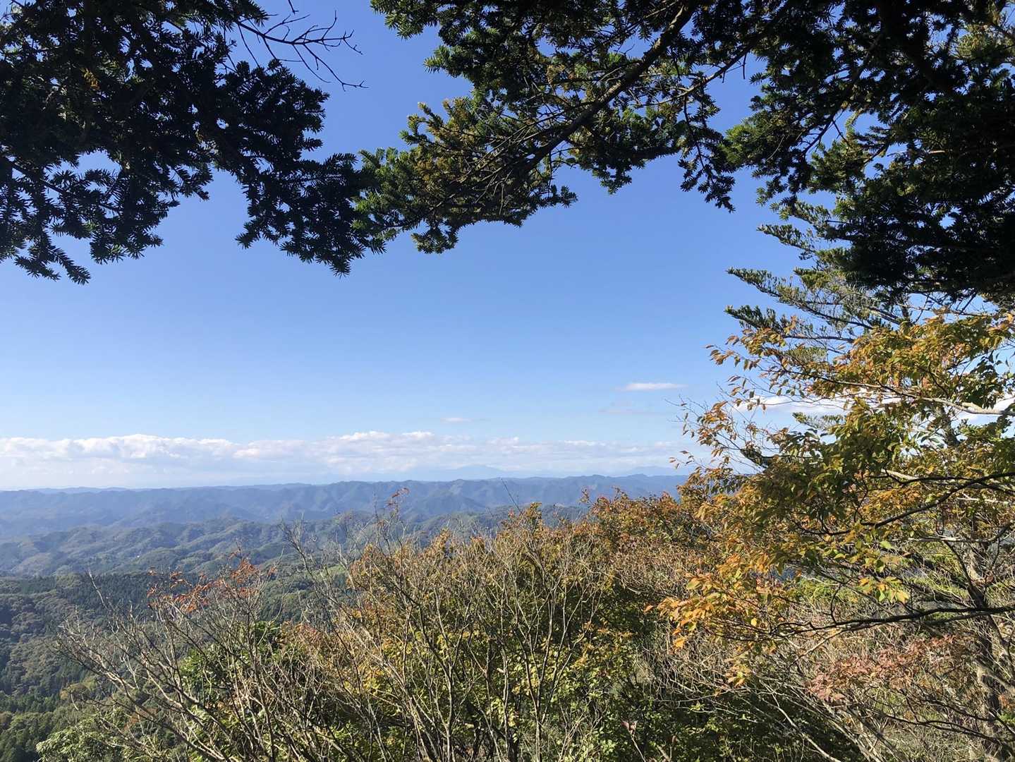 西金砂山 往復コースの写真