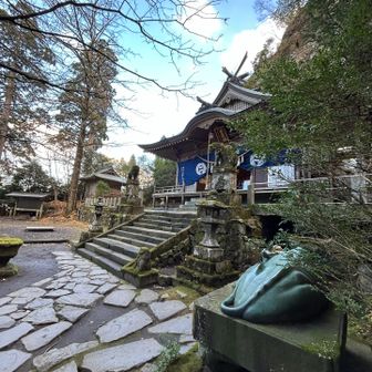 高住神社⛩️へ下山
