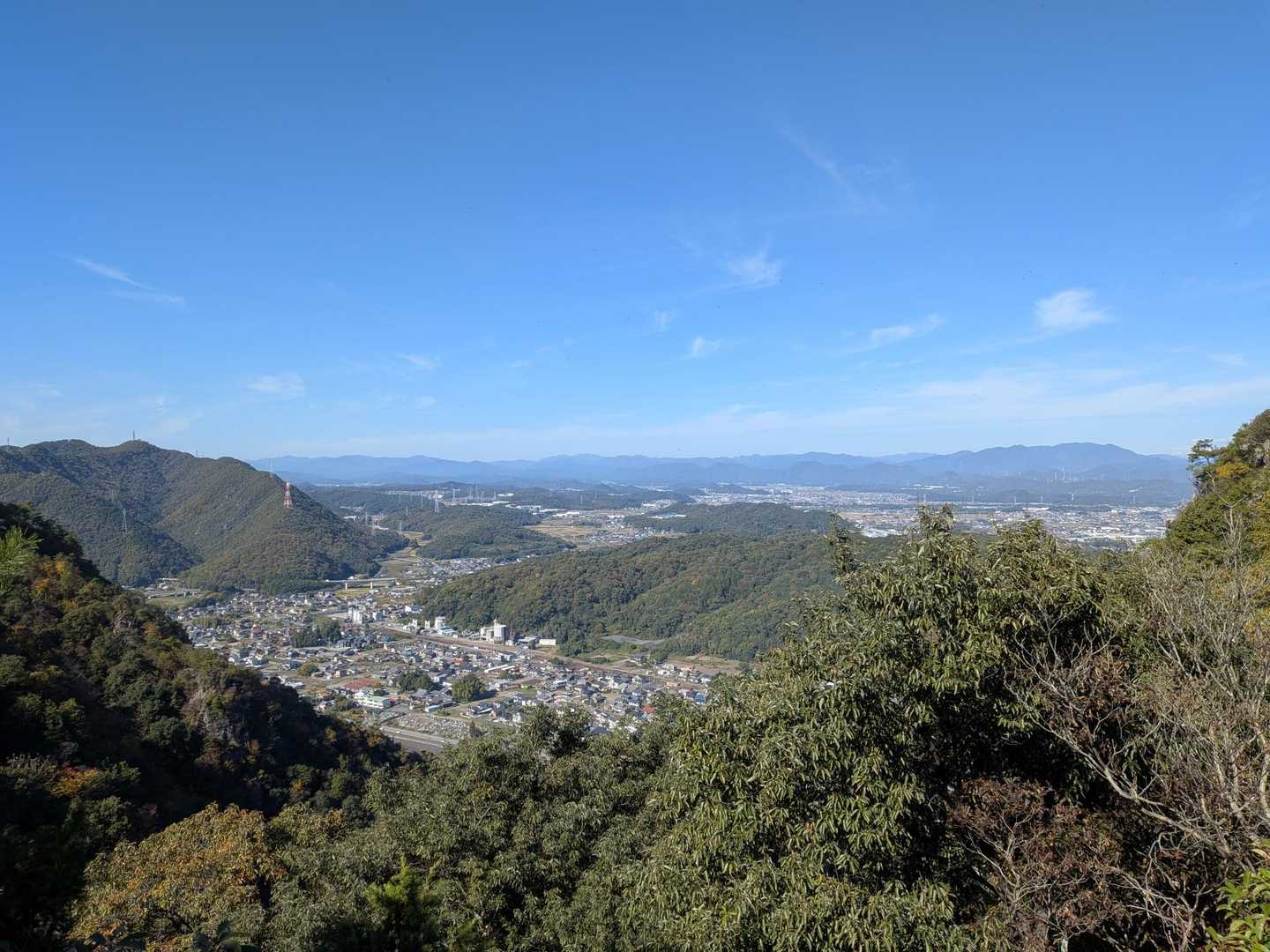 鳩吹山遊歩道真禅寺入口-鳩吹山-両見山-西山登山口 周回コースの写真