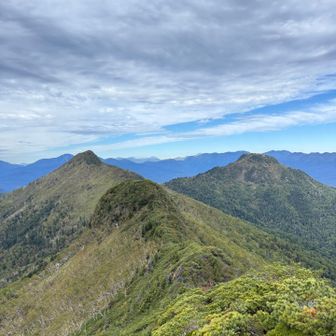 西クマネシリ岳、ピリベツ岳