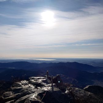 今日はフェンスが設置されていたので先端までは行けませんでした