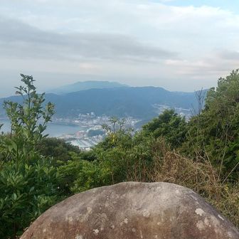 矢上普賢岳山頂からの展望