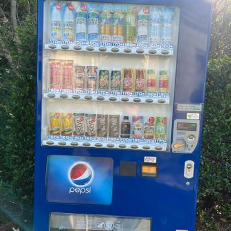 自動販売機もあるので水をもってこなくてよい