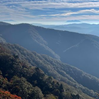 御嶽山と乗鞍が見えた！