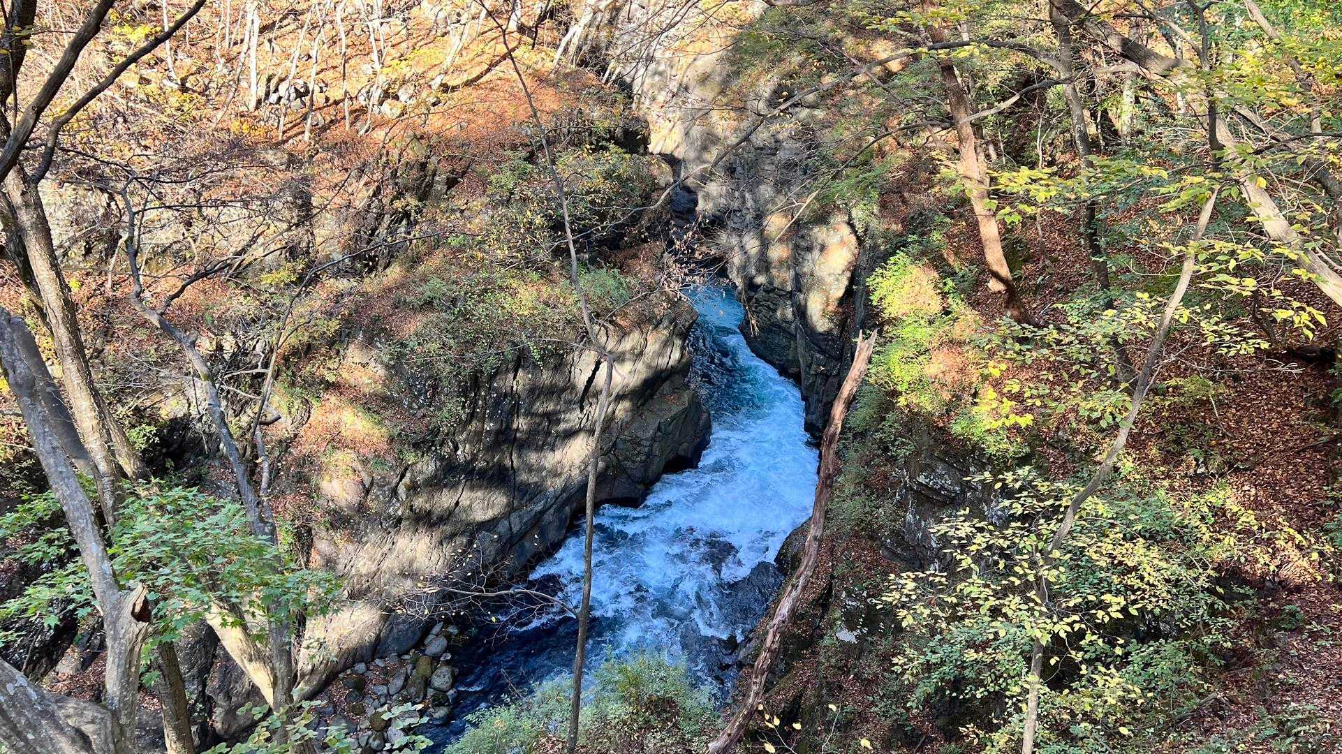 十二沢パーキング発着｜吾妻渓谷往復コースの写真