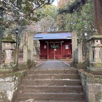鹿嶋神社へ参拝した後出発です