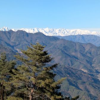 五竜岳から白馬三山